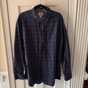 Classic Navy Button-Down Shirt
